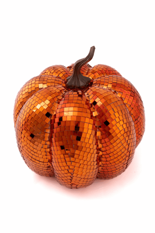 Discobal Pompoen Oranje Spiegels Halloween 1