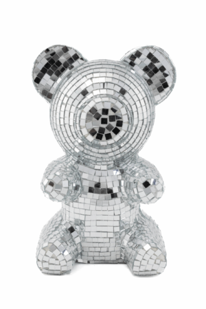 Discobal Teddybeer Spiegels Beer Standbeeld 19 cm