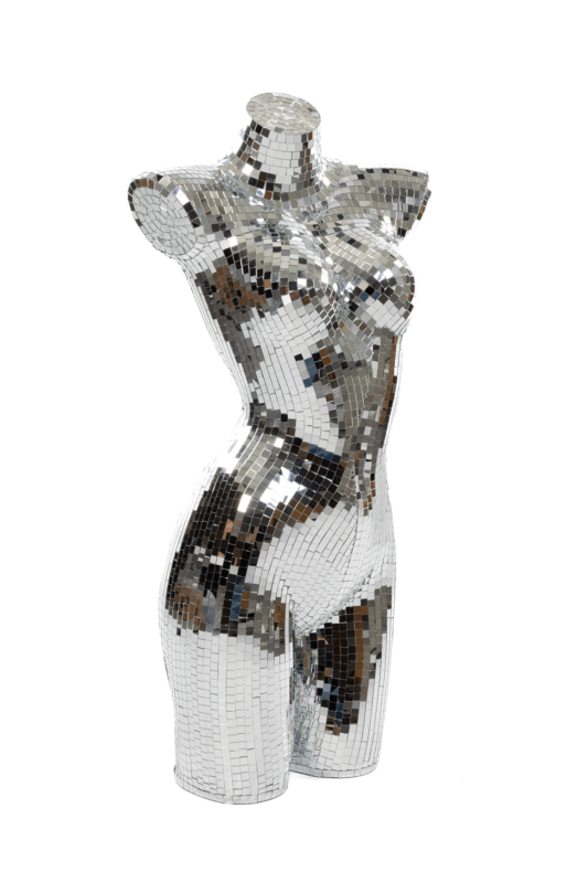 Discobal Torso Vrouw Bovenlichaam Spiegels 1