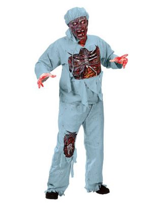 Dokter zombie kostuum chirurg pak halloween