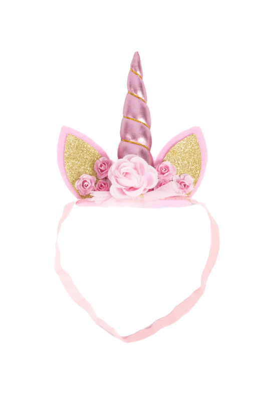 Eenhoorn Haarband Elastiek Roze Diadeem Unicorn