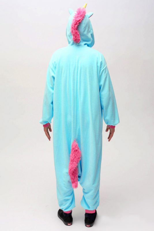 Eenhoorn Unicorn onesie blauw