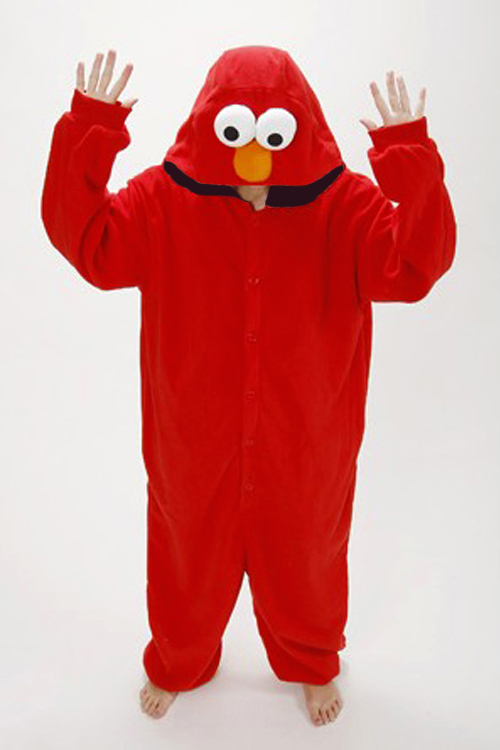 vod Imitatie wetenschapper Elmo onesie Sesamstraat kostuum pak kopen? - FeestinjeBeest.nl