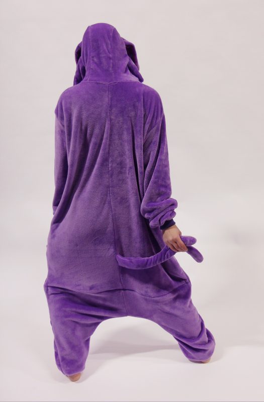 Paarse Draak Onesie Drakenpak Kostuum Pak Halloween Monster kopen