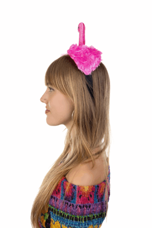 Flamingo Haarband Roze Vogel Tropisch Jungle Diadeem 4