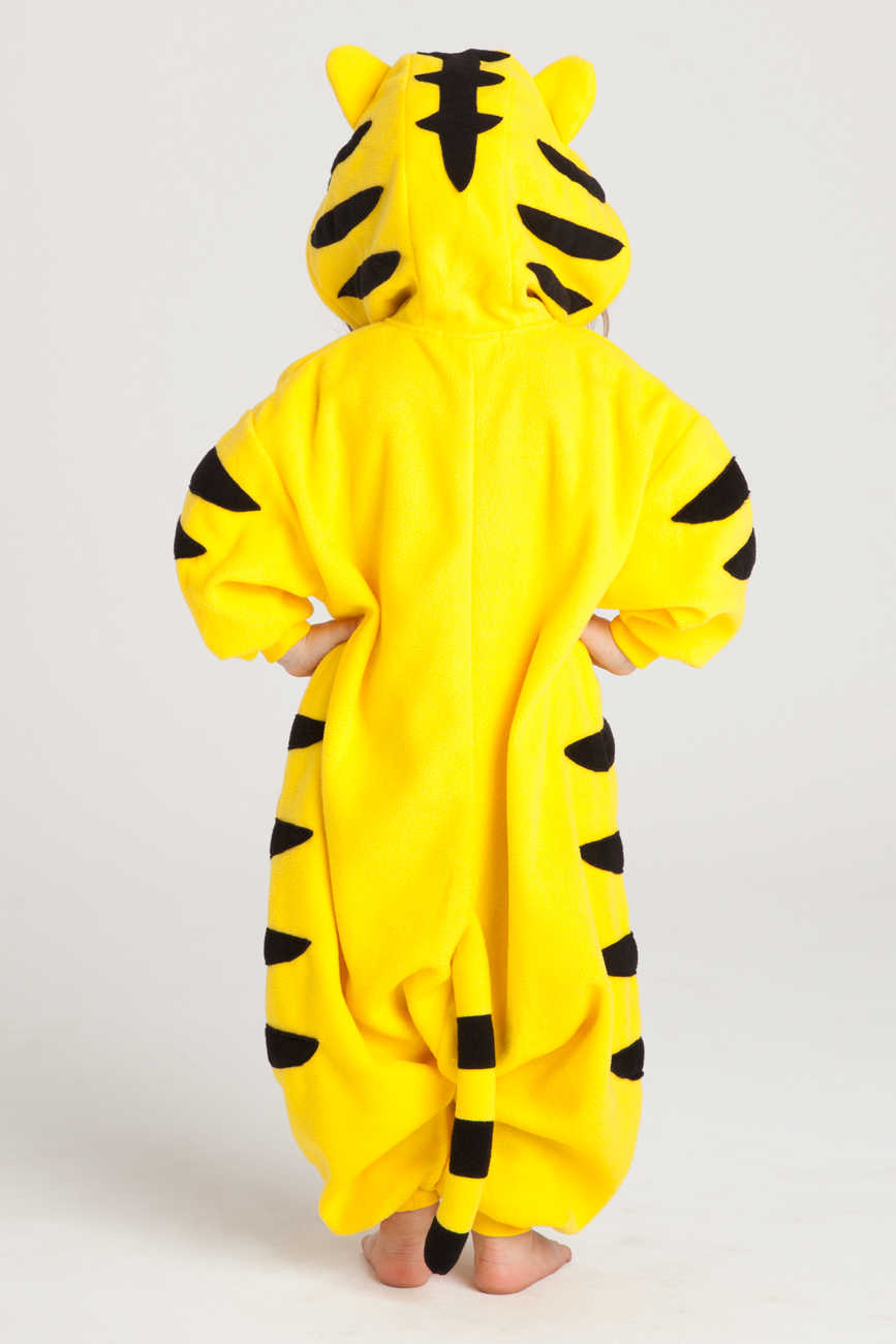 Mantel Onze onderneming hoek Gele tijger kinder onesie kopen? Va. €27,95 - FeestinjeBeest.nl