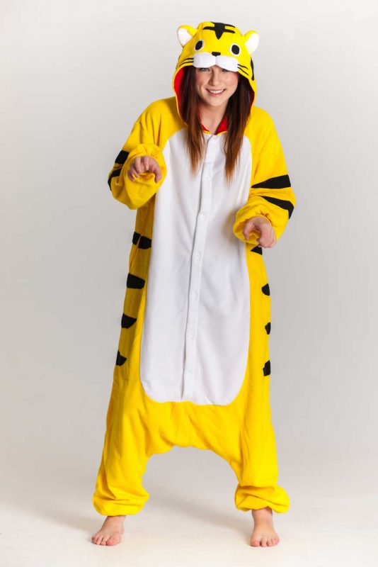 Gele Tijger onesie