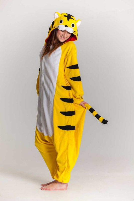 Gele Tijger onesie