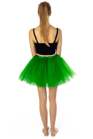 Groene Tutu Tule Rokje Dunne Petticoat Tule Rok Kinderen Volwassenen 5