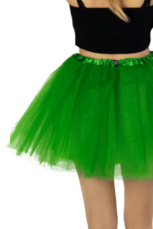 Groene Tutu Tule Rokje Dunne Petticoat Tule Rok Kinderen Volwassenen 6