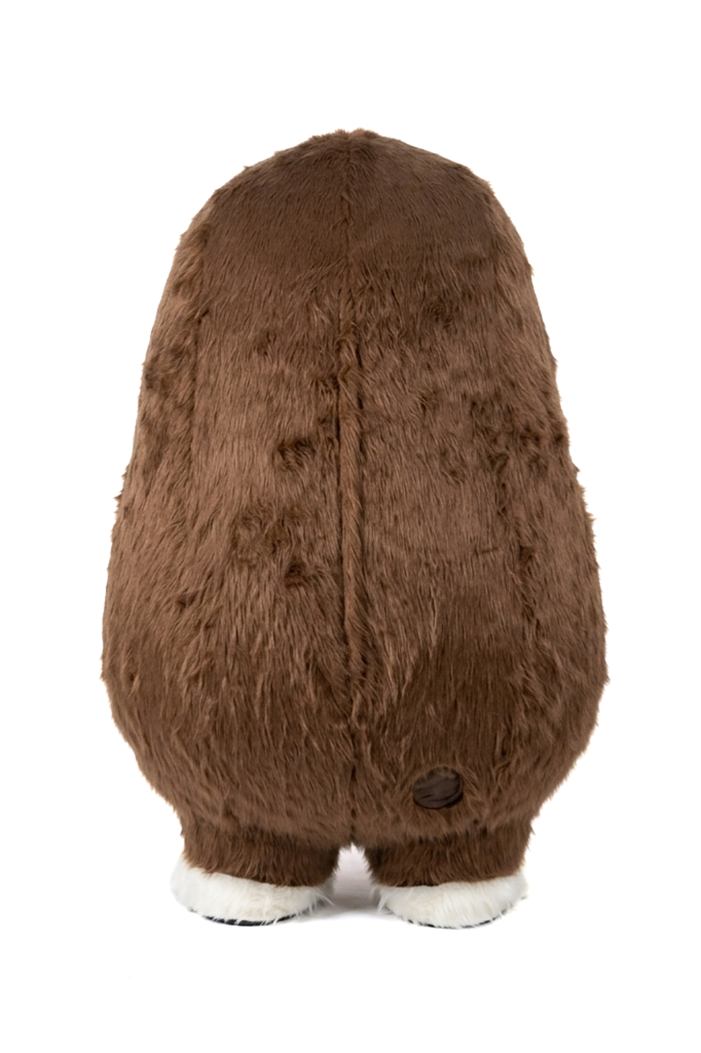 Groot Opblaasbaar Egel Kostuum Mascotte Bruin Bos 2