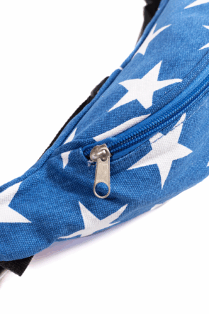 Grote Banaan Heuptas Blauw Witte Sterren USA Amerika 3