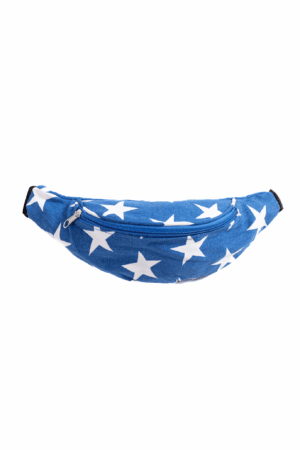 Grote Banaan Heuptas Blauw Witte Sterren USA Amerika