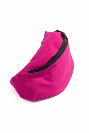 Grote Banaan Heuptas Roze Twee Vakken Canvas 2