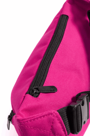 Grote Banaan Heuptas Roze Twee Vakken Canvas 3