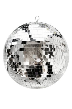 Grote Discobal 40 cm Spiegelbol Discobol Spiegeltjes Disco Zilver