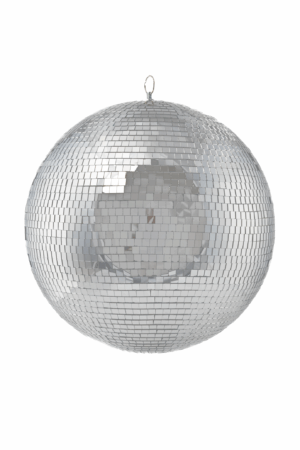 Grote Discobal 40 cm Spiegelbol Discobol Spiegeltjes Disco Zilver