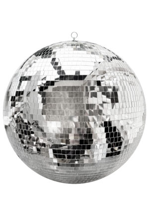 Grote Discobal 50 cm Spiegelbol Discobol Spiegeltjes Disco Zilver