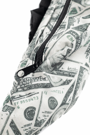 Grote Heuptas Dollar Biljetten Amerika Geld Groen Breed 3