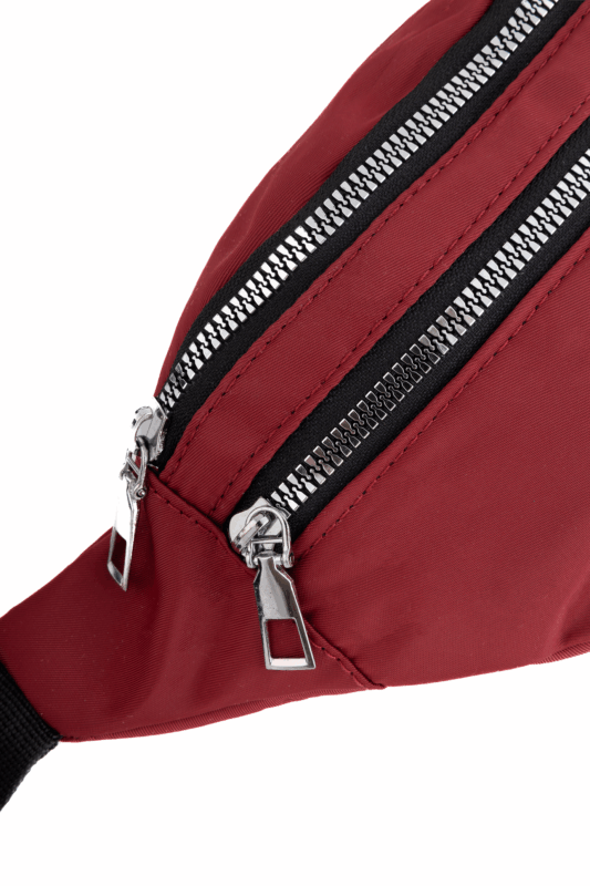 Grote Heuptas Donkerrood Twee Ritsen Voorvak Rood 2