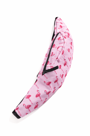 Grote Heuptas Flamingo Roze Tropisch Vogel Breed 1
