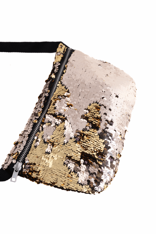 Grote Heuptas Pailletten Rose?goud Goud Sequin Glitter 1