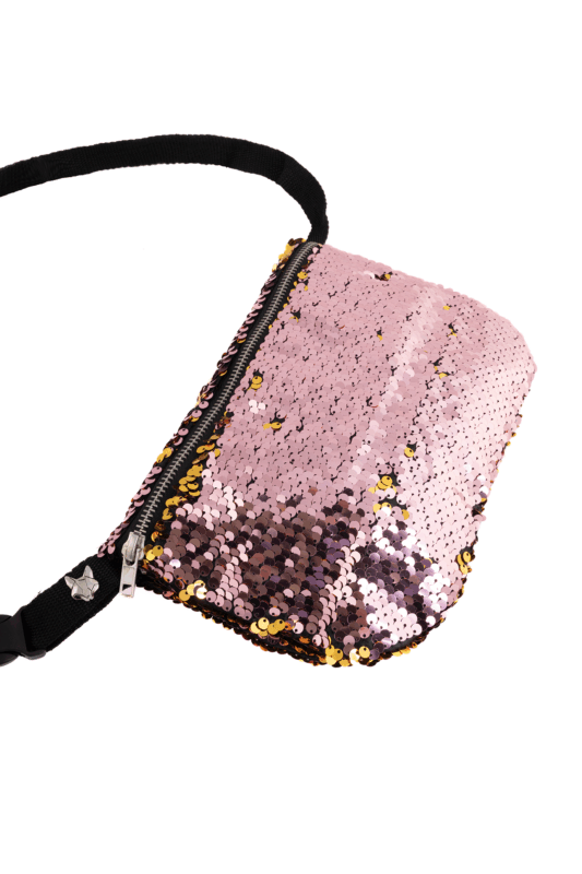 Grote Heuptas Pailletten Roze Goud Sequin Glitter 1
