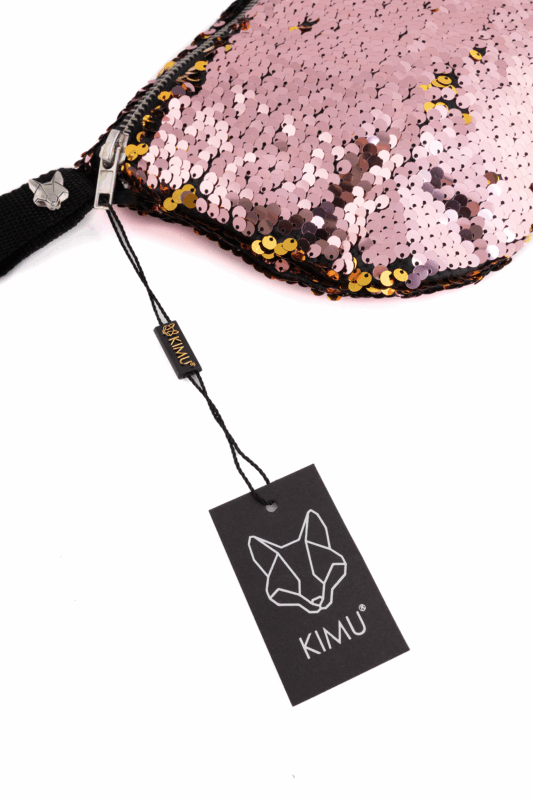 Grote Heuptas Pailletten Roze Goud Sequin Glitter 3