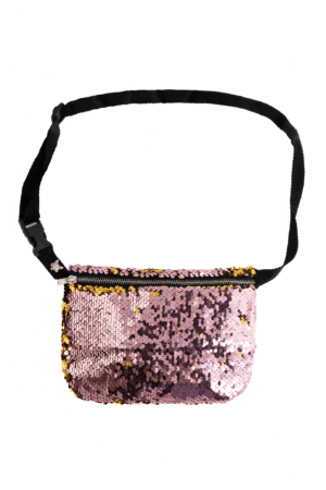 Grote Heuptas Pailletten Roze Goud Sequin Glitter