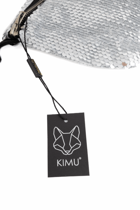 Grote Heuptas Pailletten Wit Zilver Sequin Glitter 3