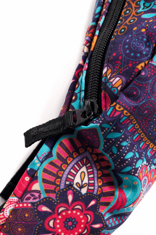 Grote Heuptas Paisley Roze Blauw Paars Breed 3