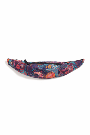 Grote Heuptas Paisley Roze Blauw Paars Breed