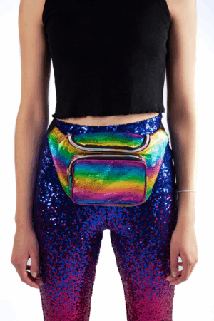 Grote Heuptas Regenboog Glitters Voorvak Breed 4