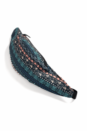 Grote Heuptas Tiki Surf Roze Blauw Tropisch Breed 2