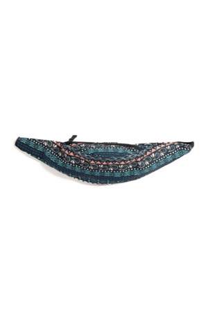Grote Heuptas Tiki Surf Roze Blauw Tropisch Breed