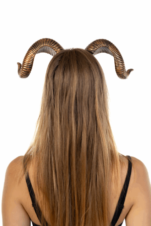 Haarband Hoorns Goud Diadeem Ram Griekse God 2