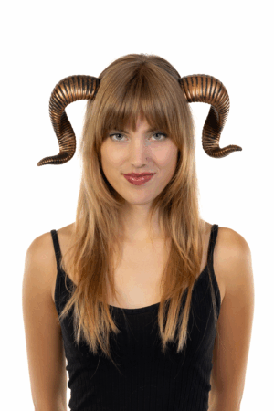 Haarband Hoorns Goud Diadeem Ram Griekse God 5