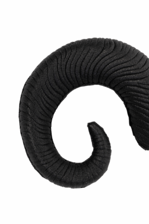 Haarband Hoorns Zwart Diadeem Duivel Halloween Ram Bok 10