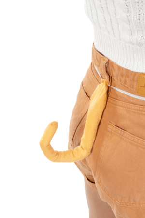 Haarband Leeuw Beige Oren Staart Strik Diadeem Manen EK WK 7