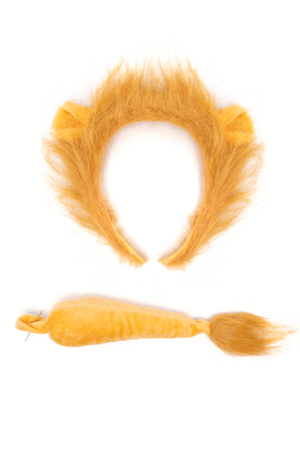 Haarband Leeuw Oranje Oren Staart Haren Diadeem Manen EK WK