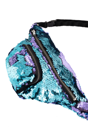 Heuptas Pailletten Voorvak Blauw Lila Sequin Glitter 1