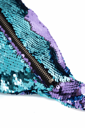 Heuptas Pailletten Voorvak Blauw Lila Sequin Glitter 2