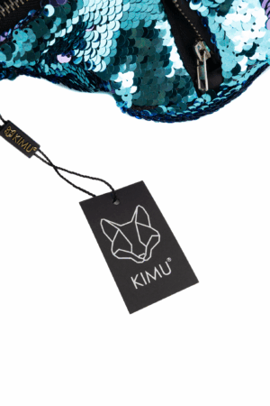 Heuptas Pailletten Voorvak Blauw Lila Sequin Glitter 3