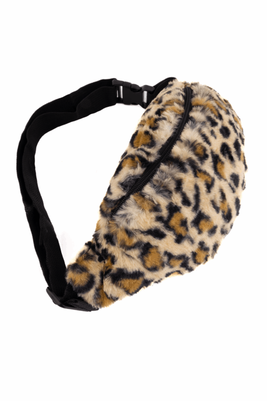 Heuptas Panter Beige Pluche Luipaard Cheetah Zacht 1