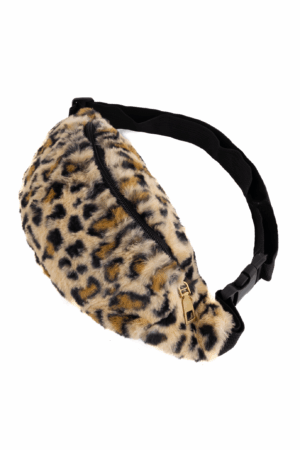 Heuptas Panter Beige Pluche Luipaard Cheetah Zacht 2