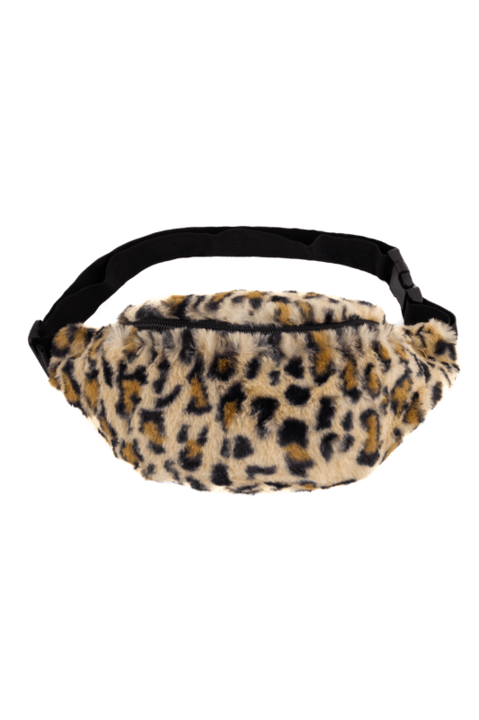 Heuptas Panter Beige Pluche Luipaard Cheetah Zacht