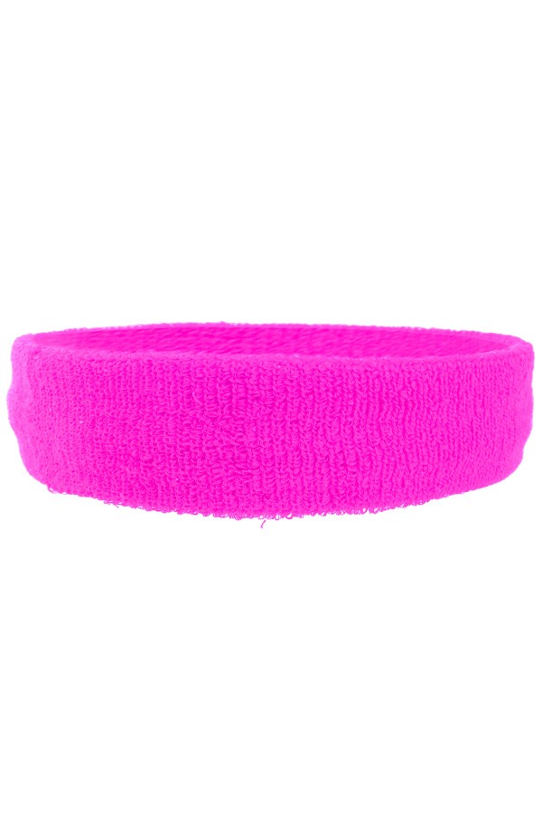 organiseren halfgeleider Waardig Hoofdband neon roze zweetband haarband kopen? 4,95 FeestinjeBeest.nl