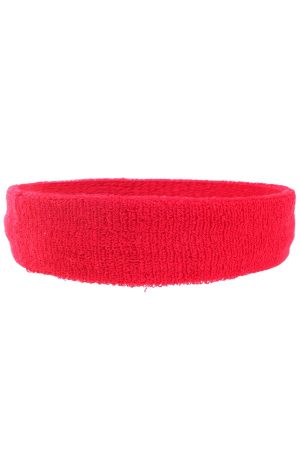 Hoofdband rood zweetband haarband