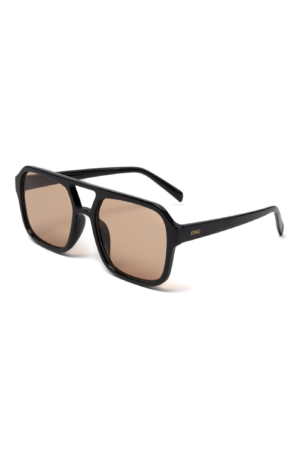 Influencer Zonnebril Pilotenbril Aviator Bruin Zwart Hollywood Retro