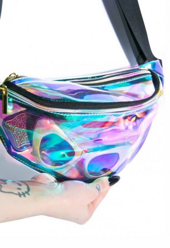 Iridescent heuptas holografisch laser PVC